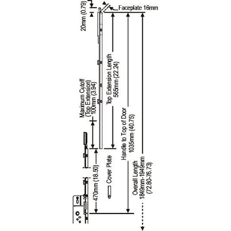 Strybuc Top Inactive Extension 850-8778763